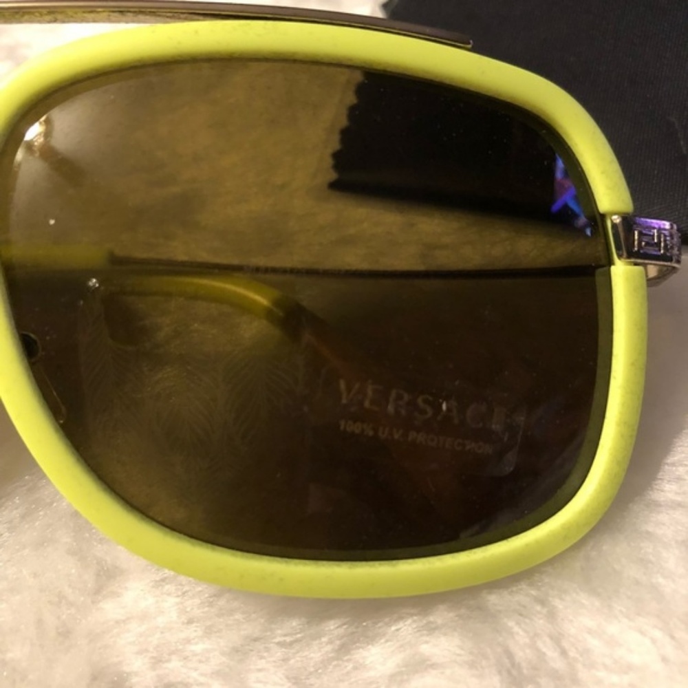 Versace Square pop chic sunglasses AUTHENTIC - Picture 5 of 6